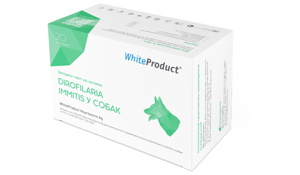 Экспресс-тесты White Product Heartworm Ag (20 шт.)