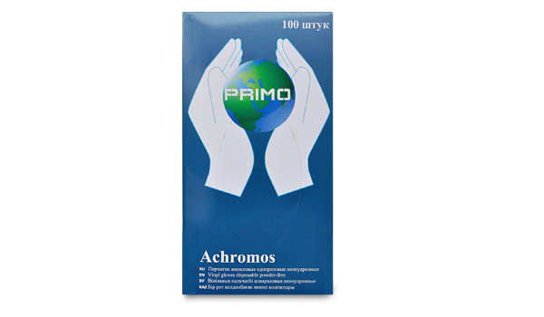 Перчатки медицинские PRIMO прозрачные, размер L